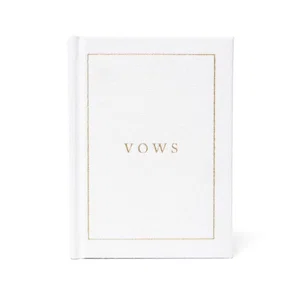 Wedding Vow Book - Off White