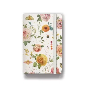White Sketchbook Pattern Small Sketchbook