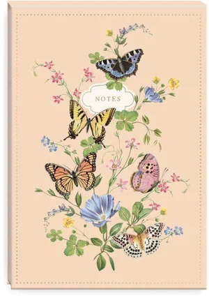 Notepad Flip Garden Butterfly
