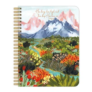 Mountains Faith Notebook w/ Foil