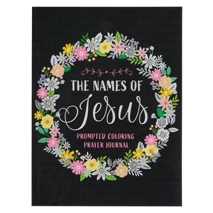 The Names of Jesus Prompted Colouring Prayer Journal