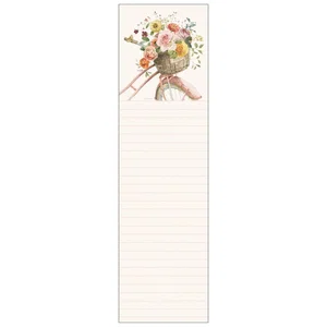 Magnetic List Pad - Pink Bike Basket