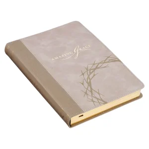 Journal Classic Taupe Amazing Grace Isa. 53:5