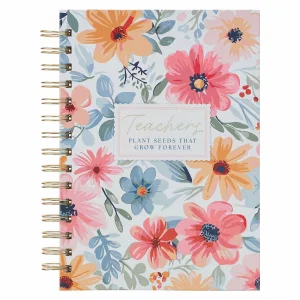 Journal Spiral Teachers Plant Seeds