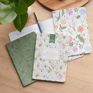 Notebook Set 3pc My Grace Is Sufficient For You 2 Cor. 12:9