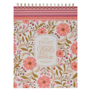 Spiral Notepad Those Who Trust In The Lord Isa. 40:31