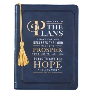 Journal Handy Navy I Know the Plans Jer. 29:11