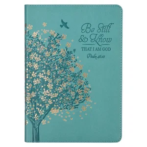 Journal Classic Teal Be Still & Know Ps. 46:10