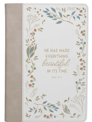 Journal Classic Beige/Cream Everything Beautiful Ecc. 3:11