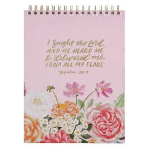 Wirebound Notepad I Sought the Lord Ps. 34:4