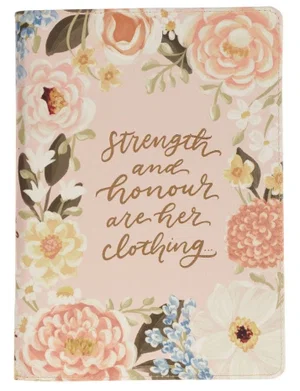 Journal Classic Zip Pink Strength & Dignity Prov. 31:25