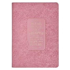 Journal Classic Pink Hope & A Future Jer. 29:11