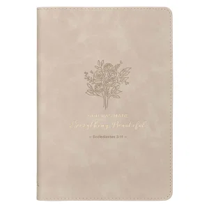 Journal Slimline Pink Everything Beautiful Eph. 3:11