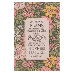 Notepad Hardcover Pink Floral Hope & A Future Jer. 29:11
