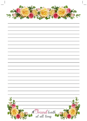 Notepad Friend 6x9 (New Design)