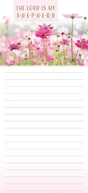 The Lord is My Shepherd Magnetic Notepad