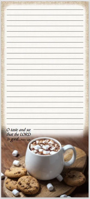 Coffee Magnetic Notepad