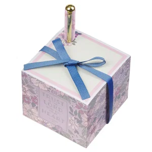 Note Block with Pen Trust In The Lord Prov. 3:5