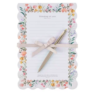 Notepad Tear-off w/pen Thinking Of You Phil. 1:3-4