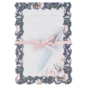 Notepad Tear-off w/pen It Is Well With My Soul