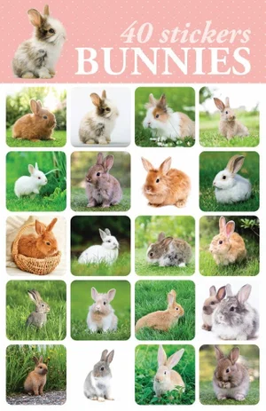 Bunnies Stickers 40 pk.
