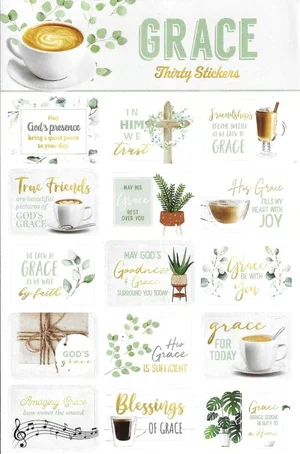 Grace Stickers 30 pk.