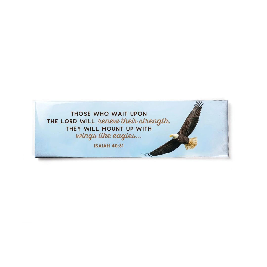 Image of Large Fridge Magnet – Eagle Isaiah 40:31