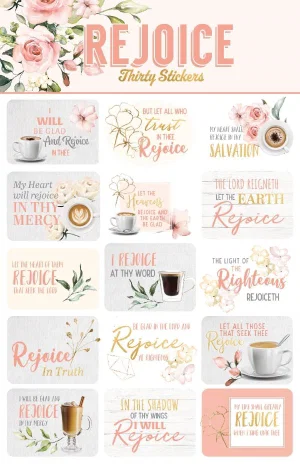 Rejoice Stickers 30 pk.