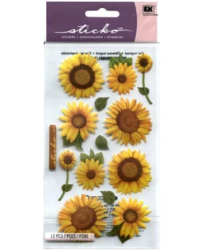 Sunflower Stickers