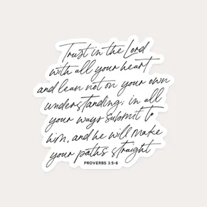 Trust in the Lord Sticker