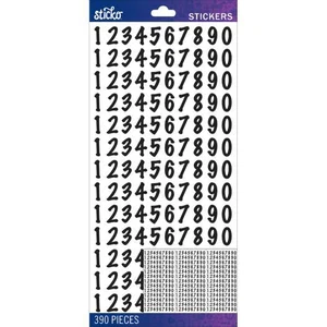 Sticko Numbers Stickers