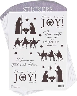 Sticker For Unto Us Collection