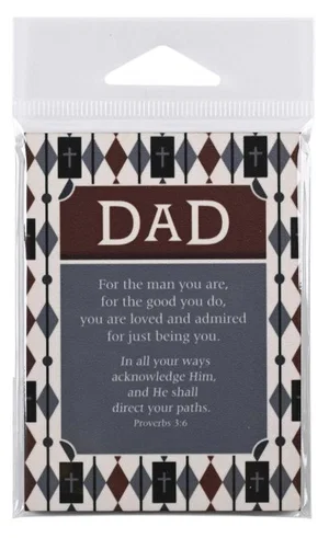 Hardboard Magnet Dad