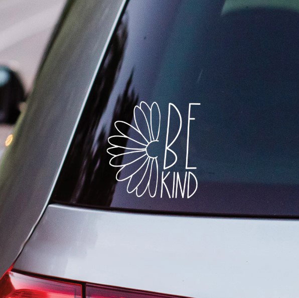 Be Kind Vehicle Vinyl Sticker