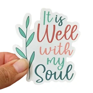 It Is Well with My Soul | Christian Sticker