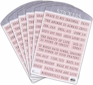 Sticker Pink Inspirational Collection