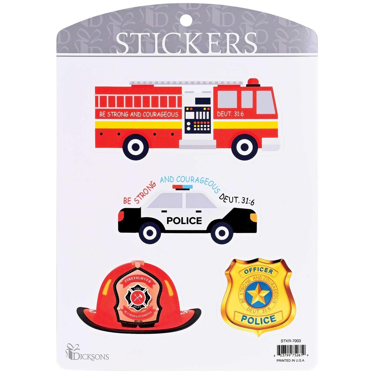 Image of Sticker Police & Fire Collection
