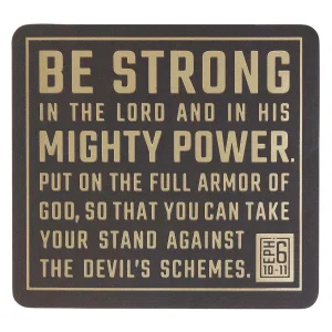 Sticker Vinyl Be Strong Eph. 6:10-11