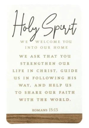 Pocketcard: Holy Spirit We Welcome