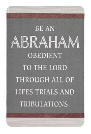 Pocketcard - Be An Abraham