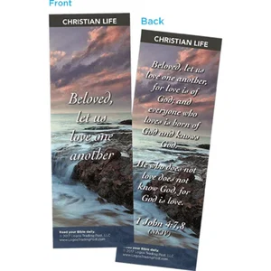 Beloved, Let Us Love One Another Bookmark