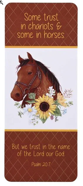 Horse Some Trust in Chariots Bookmark