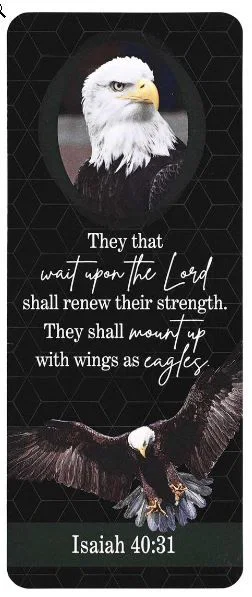 Eagle Bookcard Isaiah 40:31