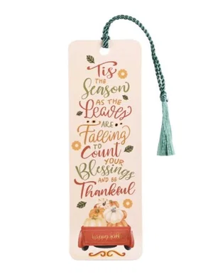 Tassel Bookmark Count Your Blessings