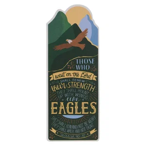 Bookmark Green Mountains Wings Like Eagles Isa. 40:31
