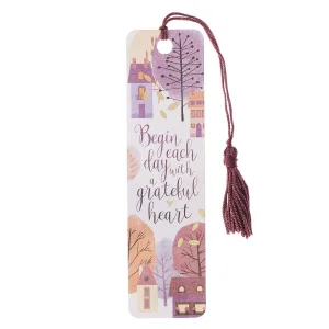Tassel Bookmark Grateful Heart 1 Thes. 5:16-18