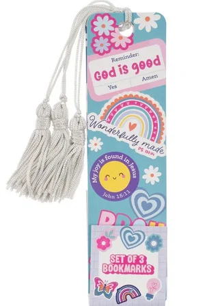 Bookmark Set of 3 Shine for Jesus