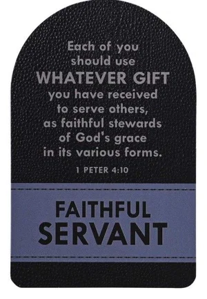 Pocketcard Faithful Servant Each Of You