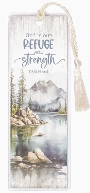 God is Our Refuge Tassel Bookmark