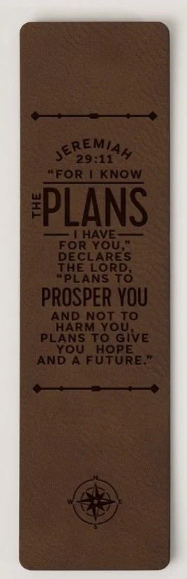 Jeremiah 29:11 - For I Know the Plans Bookmark